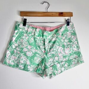 Lilly Pulitzer Women’s Barclay Short in Glenda Green Beach Bash